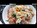 เส้นหมี่ผัดขึ้เมาหมู stir fried spicy rice vermicelli with pork recipe.