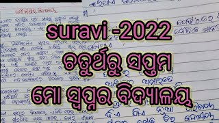 suravi 2022// ମୋ ସ୍ଵପ୍ନ ର ବିଦ୍ୟାଳୟ//ଚତୁର୍ଥ ରୁ ସପ୍ତମ// ସୁରଭି //କେମିତି ନିଜକୁ ପ୍ରସ୍ତୁତ କରିବେ //