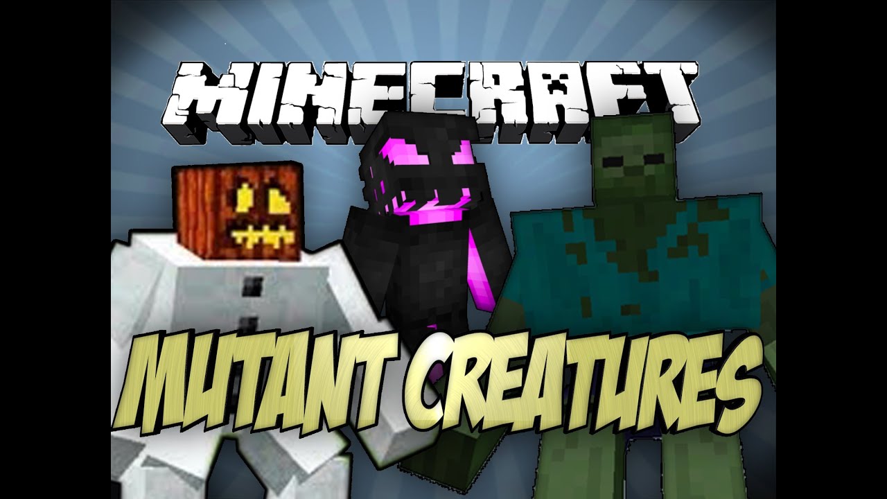 Minecraft Mutant Creatures Mod Youtube