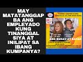 MAY MATATANGGAP BA ANG EMPLEYADO KUNG TINANGGAL SIYA AT INILIPAT SA IBANG KUMPANYA?