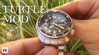 Seiko Turtle Mod - Improving the SRP777