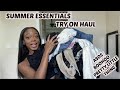 Summer essentials try on haul | ASOS, BOOHOO, PRETTY LITTLE THING