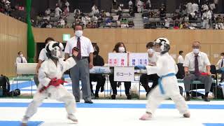 Kindergarten child Kumite Final. NIPPON KARATE