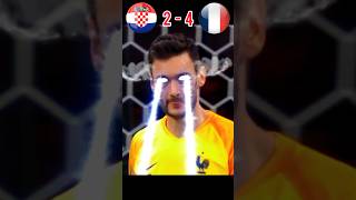 France vs Croatia FIFA World Cup Final 2018 😍😍😍 #shorts #shortvideo #youtubeshorts #mbappe #goal