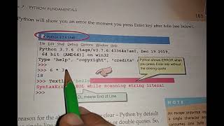Class-11 Chapter-7 Python fundamental part-2 Literals/ Values, string literals