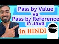 Pass by value vs pass by reference in Java | Java for beginners | Java coding in Hindi