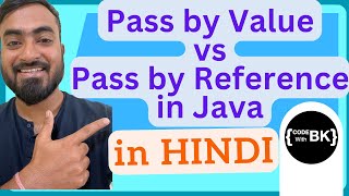 Pass by value vs pass by reference in Java | Java for beginners | Java coding in Hindi