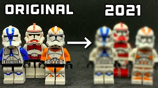 How these LEGO CLONE TROOPERS would look if they were made in 2023!!