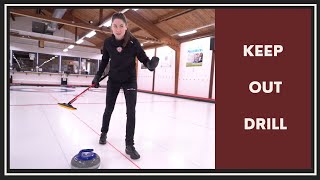 Learn To Curl - Tip #28 - Keep Out Drill (to help judge weight)