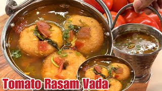 इडली सांभर भूल जाओगे जब रसम वडा बनाओगे | South Indian Rasam Vada Recipe @RakhisRasoi