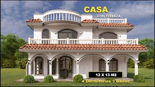 Preciosa Casa con Terraza - 12x13m2