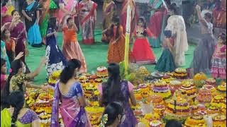 Bathukamma sambaralu @ Venkateswara temple vt colony Nalgonda |Bathukamma celebrations | Be 4 You