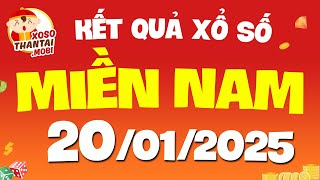 Xổ số Miền Nam hôm nay ngày 20 tháng 1 | XSMN - SXMN - KQXSMN - KQXS miền Nam thứ 2