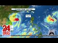 Tropical storm Kong-Rey, posibleng pumasok sa loob ng PAR ngayong gabi o bukas... | 24 Oras Weekend