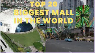 TOP 20 BIGGEST MALL/SHOPPING CENTER IN THE WORLD|  SM MALL| AMAZING MALL|#mall, #chinamall