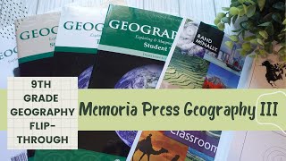9th Grade Geography Flip Through🌍 Memoria Press Geography III🌎 Highschool Geography🌏
