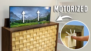 This TV Cabinet has a SECRET Feature that will Blow Your Mind!!