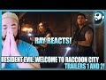 Resident Evil: Welcome to Raccoon City Trailers 1 and 2 | RAY REACTS!