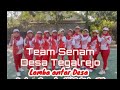 Team Senam Desa Tegalrejo Memeriahkankan HUT RI ke 77 di Kec.Gondang