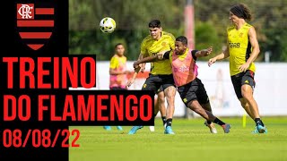 TREINO FLAMENGO: ELENCO FINALIZOU A PREPARAÇÃO PARA O JOGO CONTRA O CORINTHIANS NA LIBERTADORES