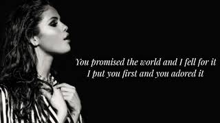 Lose you to love me (demo) - Selena Gomez (Lyrics)
