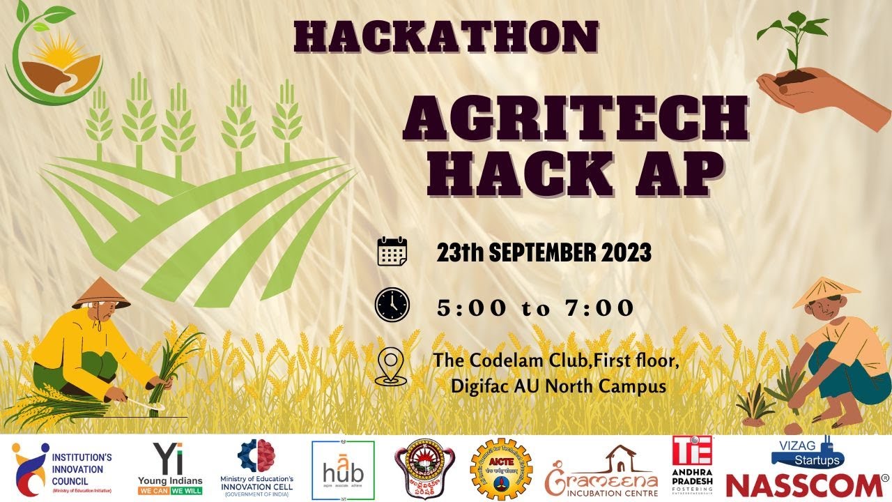 Agri Tech Hackathon Youtube