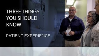 Three Things You Should Know about Patient Experience