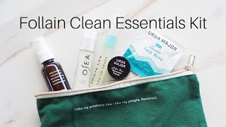 Follain Clean Essentials Kit | Nontoxic Skincare | Green  Beauty Starter Kit