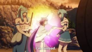 Magi Sinbad no Bouken funny moment 2