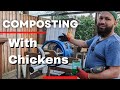 This Is the Easiest Way To Make Compost - Composting with Chickens