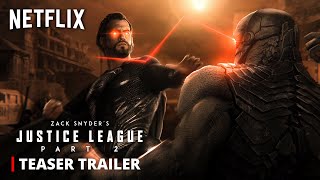 Netflix's JUSTICE LEAGUE 2 – Teaser Trailer | Snyderverse Restored | Zack Snyder & Darkseid Returns