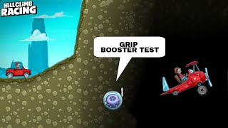 Hill Climb Racing : GRIP BOOSTER TEST For EVERY VEHICLE