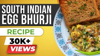 South Indian Egg Bhurji | BeerBiceps Healthy Breakfast Recipes
