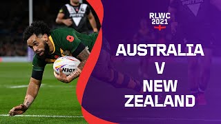 Australia and New Zealand battle for a place in the RLWC2021 final | Cazoo Match Highlights