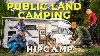 Camping on Public Land with Hipcamp