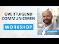 Overtuigend communiceren - WEBINAR