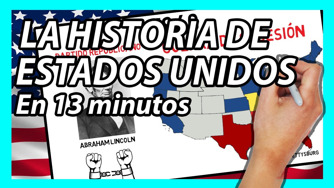 🌎La HISTORIA DE ESTADOS UNIDOS En 13 Minutos🌎 | Resumen Rápido - YouTube