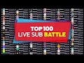 Top 100 Live Sub Battle | Mrbeast, Dafuq!?boom!, Acharya Prashant  More