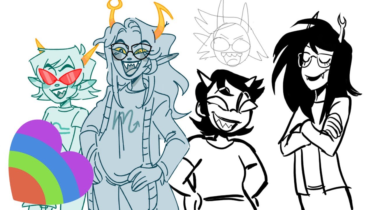 Homestuck Comic Compilation 1 Voft Dubs Youtube