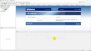 Netbeans Setup - Project, Package, Class