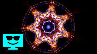 Kaleidoscope Screensaver 4K - 12 Hours (No Sound) Background