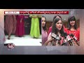 sutraa fashion exhibition models ramp walk at marigold hotel for curtain rise event v6 telugu news