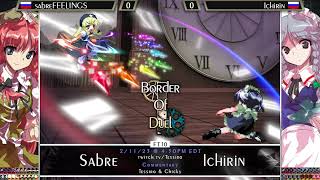 Hisoutensoku Exhibition - Border of Duel: Ichirin vs. SabreFEELINGS