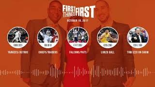 First Things First audio podcast(10.19.17)Cris Carter, Nick Wright, Jenna Wolfe | FIRST THINGS FIRST