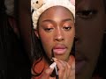 burnt orange makeup look🧡 shortsfeed blackgirlmakeupvideos