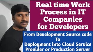 Real time work process to Develop IT Projects in Software Companies for Wed Developers