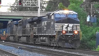 CSX Q137 With Two NS Locomotives \u0026 A Nathan P5 Horn