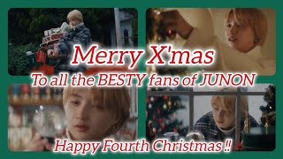 【J推しBESTYさんに贈る】Happy Fourth Christmas with BE:FIRST JUNON