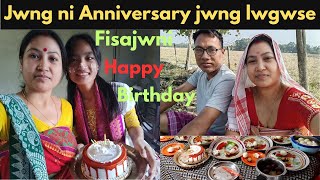 @//jwng ni anniversary jwng lwgwse fisajw ni bw happy birthday🎂🎉🎁 bwrwi jakhw 😊🙏🙏//@