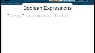 37.Java Certification-Chapter06.Flow Control-Lesson1.Boolean Expressions